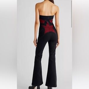Free people trinity flare jumpsuit